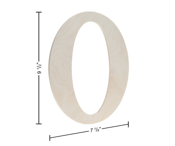 Good Wood By Leisure Arts Letter 9.5" Birch O