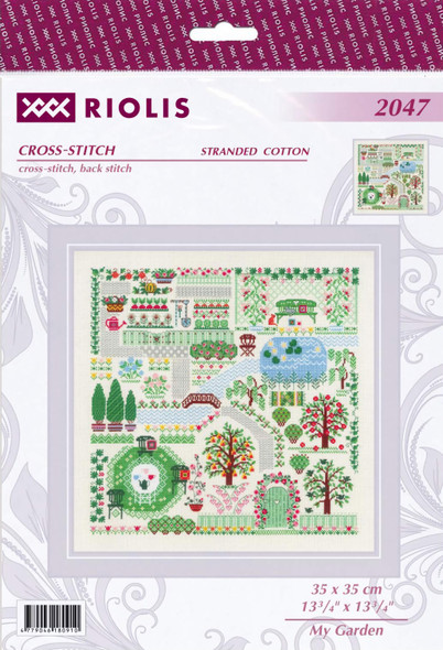 Riolis Cross Stitch Kit Garden