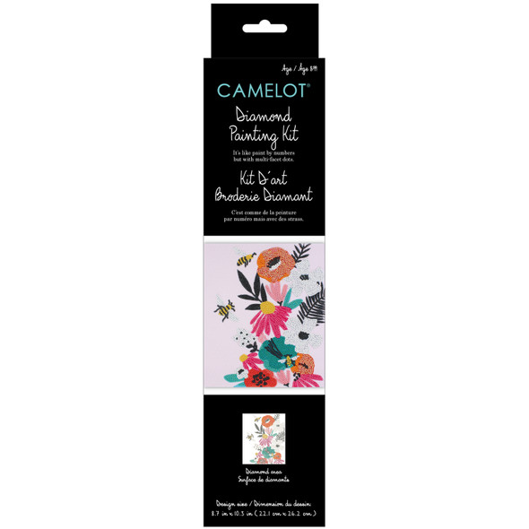 Camelot Dots Diamond Painting Kit Beginner In The Garden