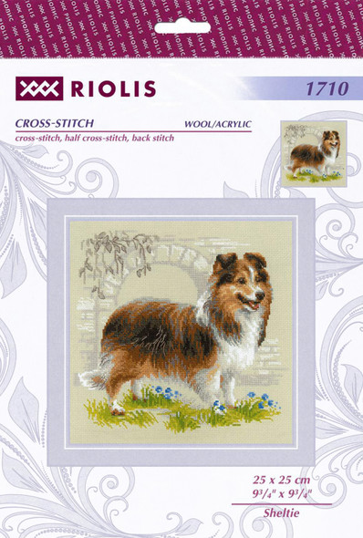 Riolis Cross Stitch Kit Sheltie