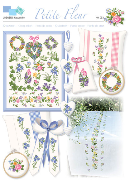 Lindner's Cross Stitch Chart Petite Fleur ePattern