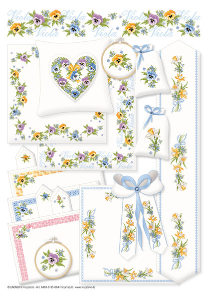 Lindner's Cross Stitch Chart Spring Scent ePattern