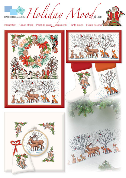 Lindner's Cross Stitch Chart Holiday Mood ePattern