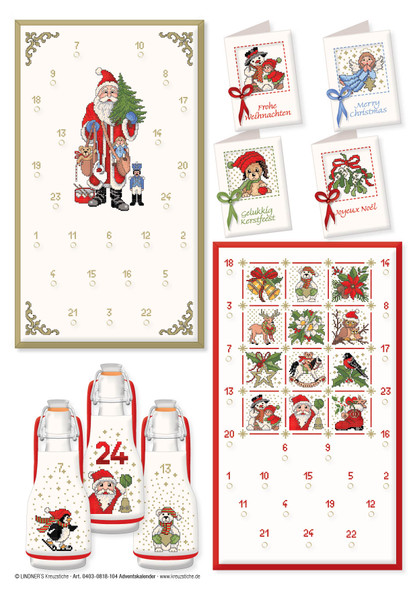 Lindner's Cross Stitch Chart Advent Calendar ePattern