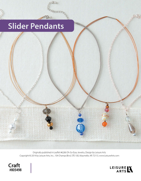 ePattern Slider Pendants