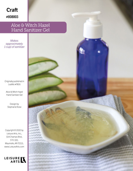 ePattern Aloe & Witch Hazel Sanitizer Gel