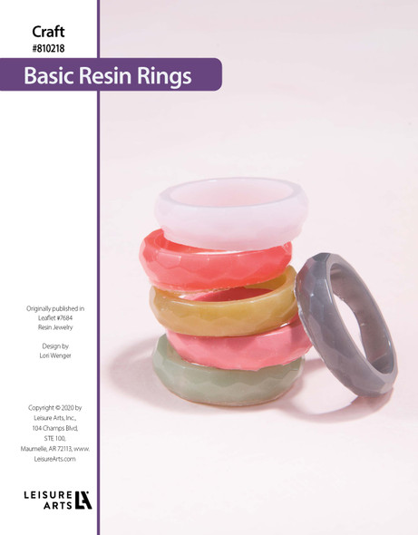 ePattern Resin Jewelry Basic Resin Rings