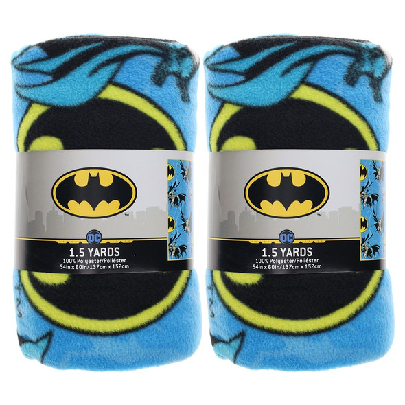 Camelot Fabrics Fleece DC Comics Fleece Precut 54 inch x 60 inch