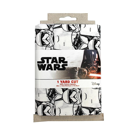 Camelot Cotton Fabrics Star Wars Precut Yard Stormtroopers 4pc