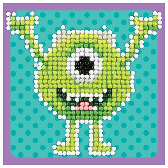 Camelot Dots Diamond Painting Kit Beginner Disney Mike Wazowski Fun