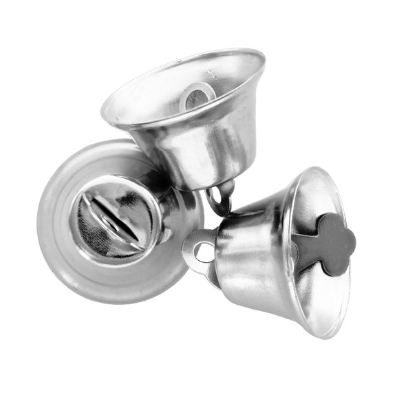 Essentials By Leisure Arts Bell Liberty 25mm Silver 3pc