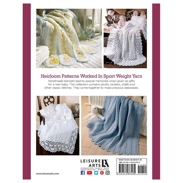 Leisure Arts Best of Terry Kimbrough Baby Afghans Crochet Book