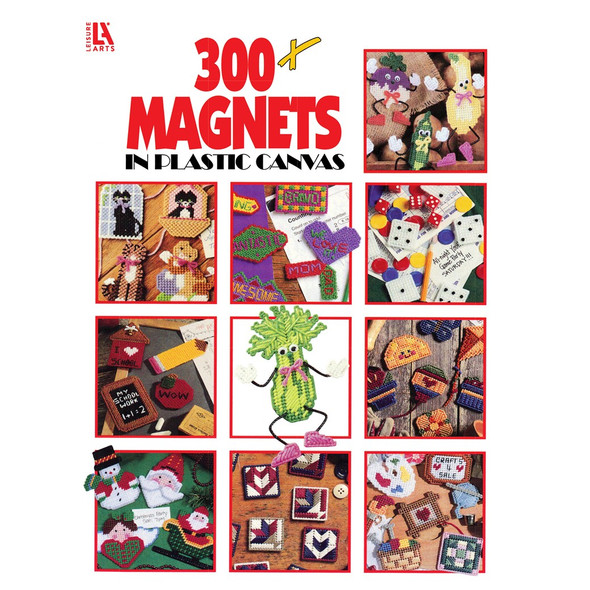 Leisure Arts Plastic Canvas 300 Magnets eBook