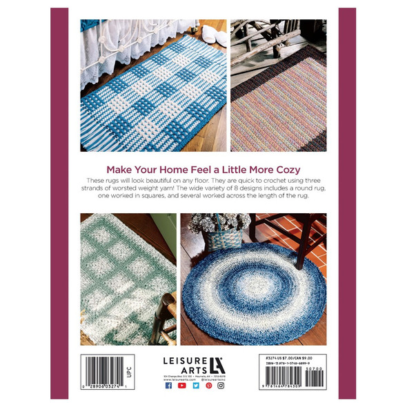 Leisure Arts eBook Easy Rugs To Crochet