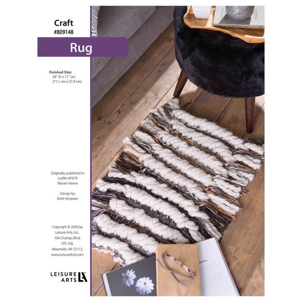 Leisure Arts Woven Rug ePattern