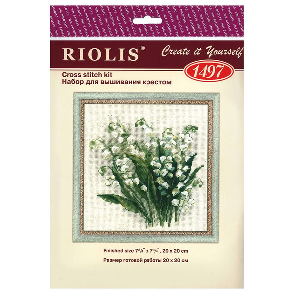 Riolis Cross Stitch Kit Lilly of the Valley