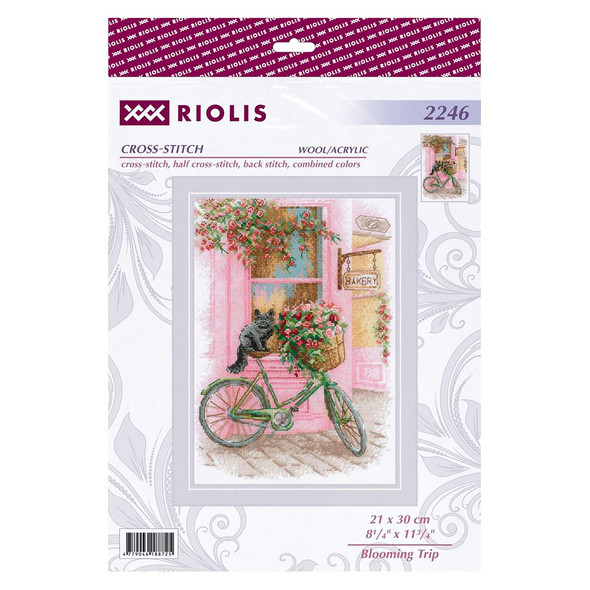 Riolis Cross Stitch Kit Blooming Flamingo - Leisure Arts