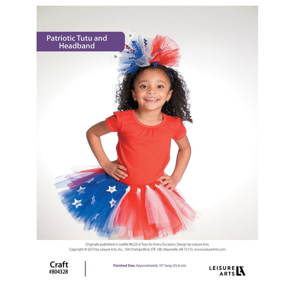 Leisure Arts Patriotic Tutu and Headband ePattern