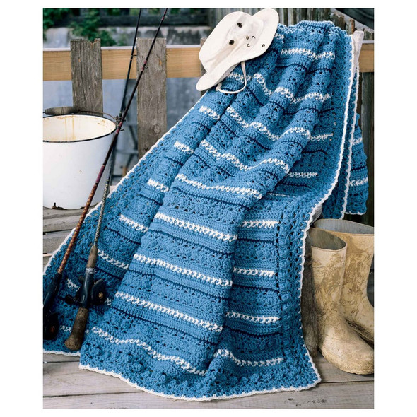 Leisure Arts A Year of Afghans Book 12 June Crochet ePattern