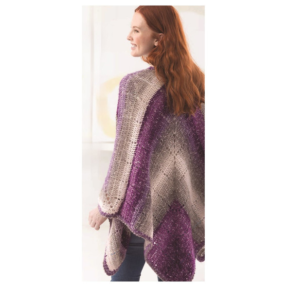 Leisure Arts ePattern Triangle Ruana