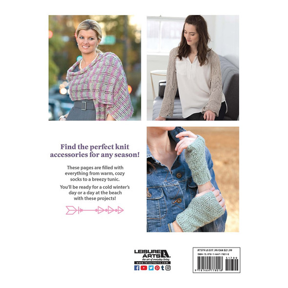 Leisure Arts Best Of Knit Accessories Book