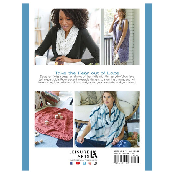 Leisure Arts Knitting Get Your Lace On Book