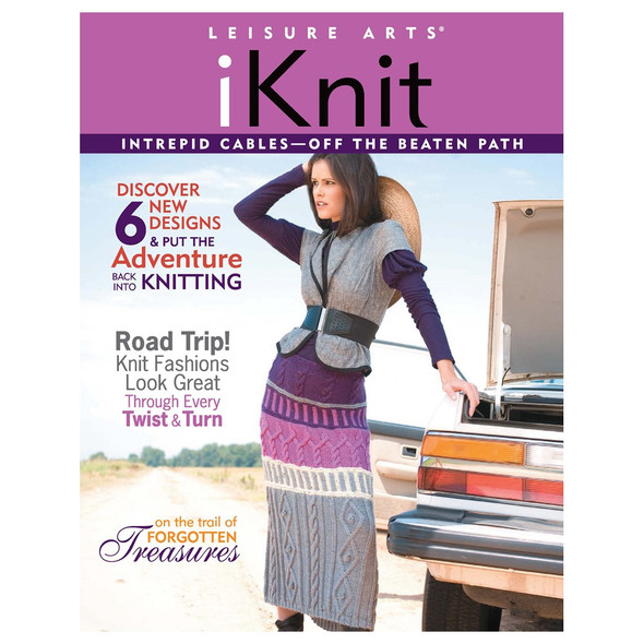 Leisure Arts iKnit Intrepid CablesOff Beaten Path eBook