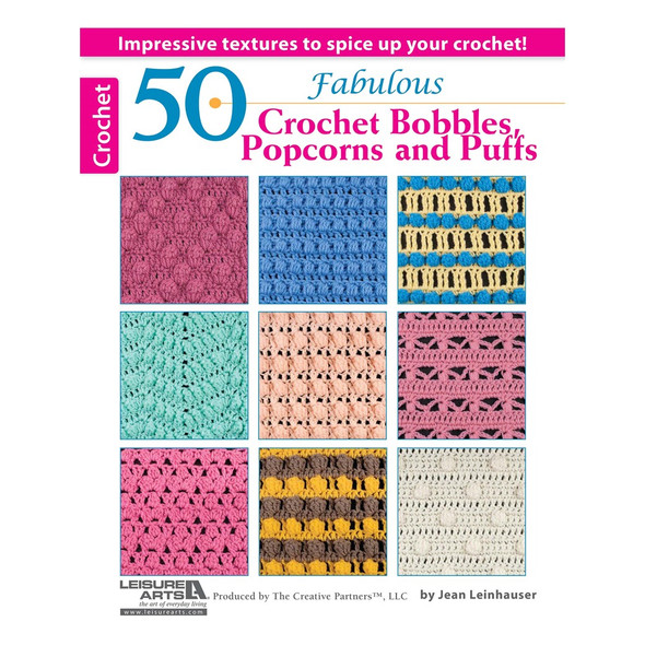 Leisure Arts Books 50 Fabulous Crochet Bobbles Popcorns And Puffs eBook