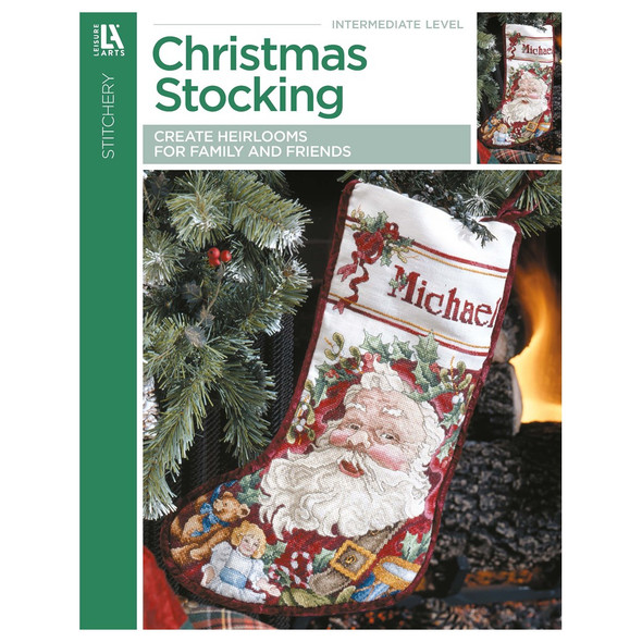 Leisure Arts Christmas Stocking Cross Stitch eBook