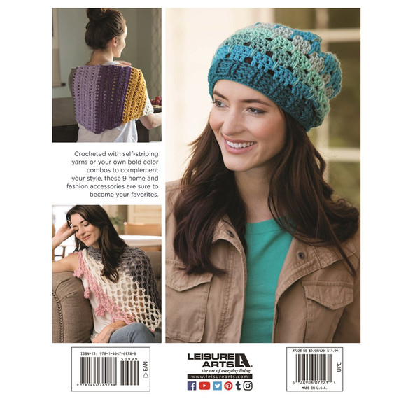 Leisure Arts eBook Stripe It Your Way Crochet