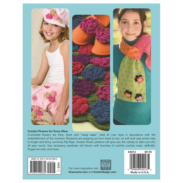 Leisure Arts Crochet Flowers For Every Wear Book