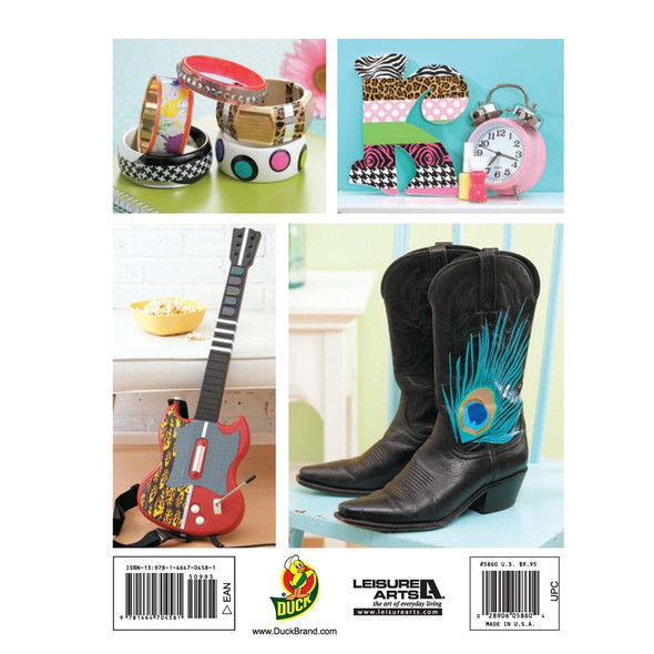 Leisure Arts Craft Duck Go Crazy With Duct Tape Book
