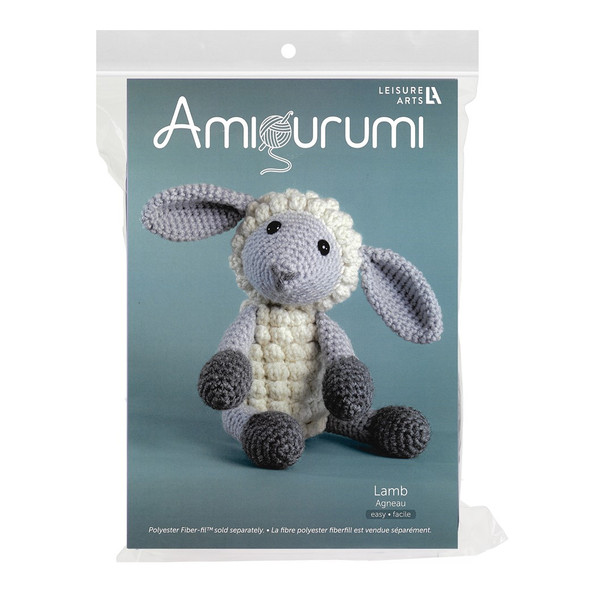 Leisure Arts Amigurumi Kit Lamb USA Leisure Arts Amigurumi Kit Lamb USA