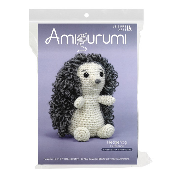 Leisure Arts Amigurumi Kit Hedgehog USA Leisure Arts Amigurumi Kit Hedgehog USA