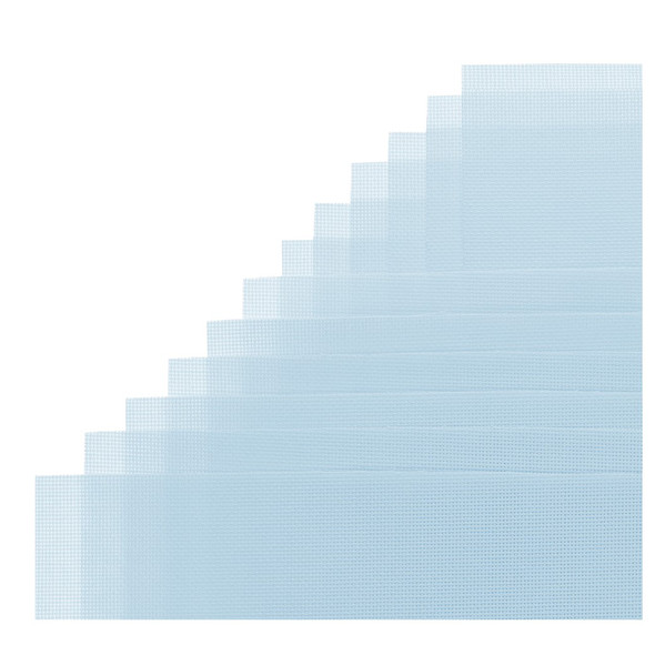 Essentials By Leisure Arts Aida Cloth 14ct Light Blue 15 inch x 18 inch 12pc Essentials By Leisure Arts Aida Cloth 14ct Light Blue 15 inch x 18 inch 12pc