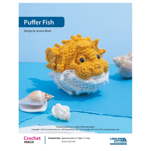 Leisure Arts ePattern Puffer Fish Water Babies Amigurumi Leisure Arts ePattern Puffer Fish Water Babies Amigurumi