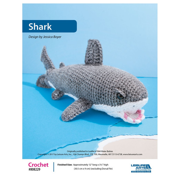 Leisure Arts ePattern Shark Water Babies Amigurumi Leisure Arts ePattern Shark Water Babies Amigurumi