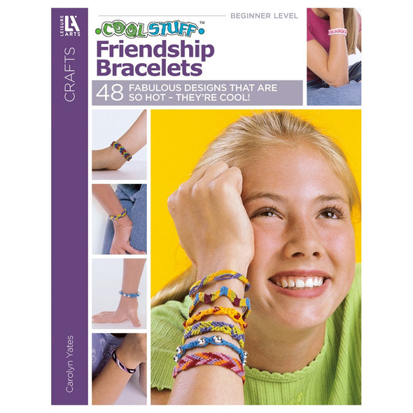 Leisure Arts Cool Stuff Friendship Bracelets Book