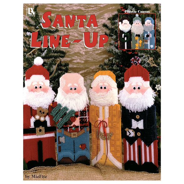 Leisure Arts Santa Line Ups Bk