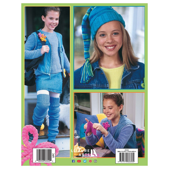 Leisure Arts Cool Stuff Teach Me To Knit Book