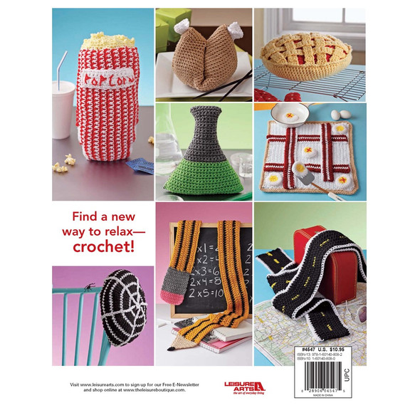 Leisure Arts Crochet Your Cares Away Book