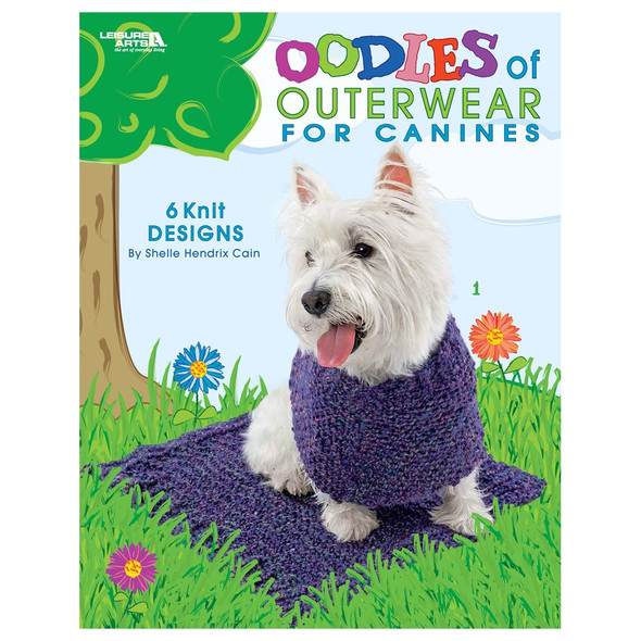 Leisure Arts Oodles of Outerwear For Canines Knit Book