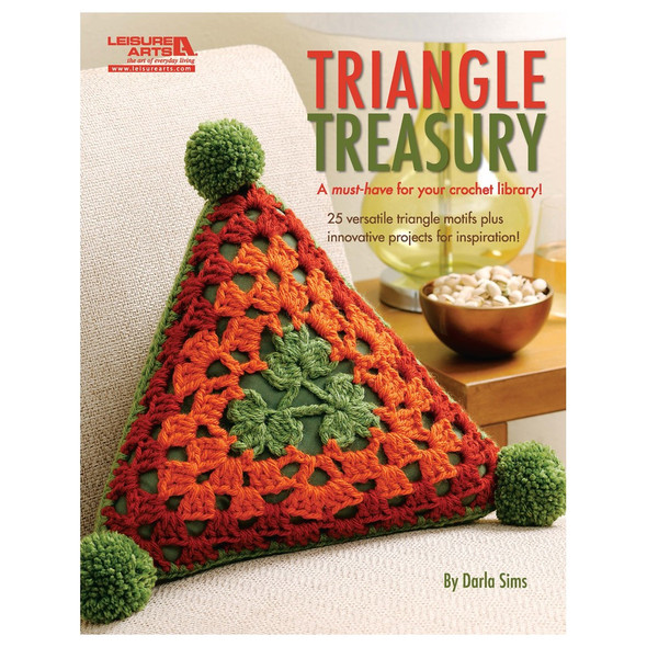 Leisure Arts Crochet Triangle Treasury Book