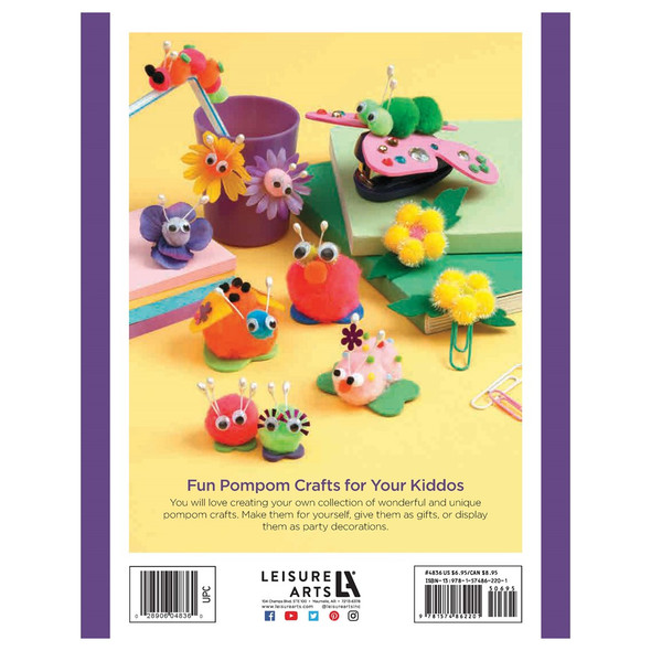 Leisure Arts Pompom Crafts Book