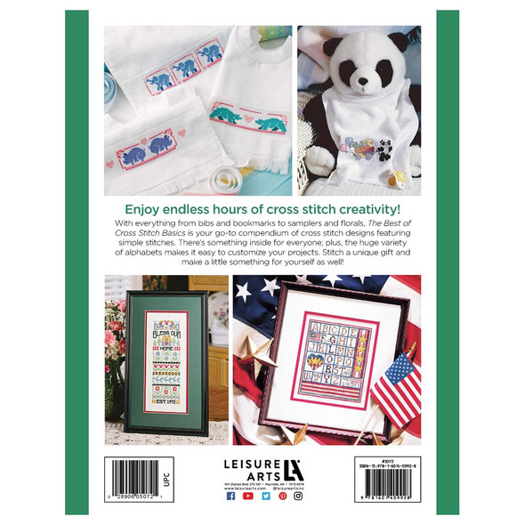 Leisure Arts Stitchery Books The Best Of Cross Stitch Basics Book