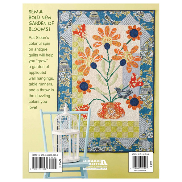 Leisure Arts Applique A Garden Book