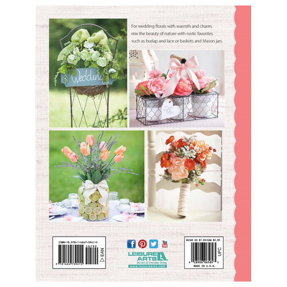 Leisure Arts Rustic Wedding Florals Book