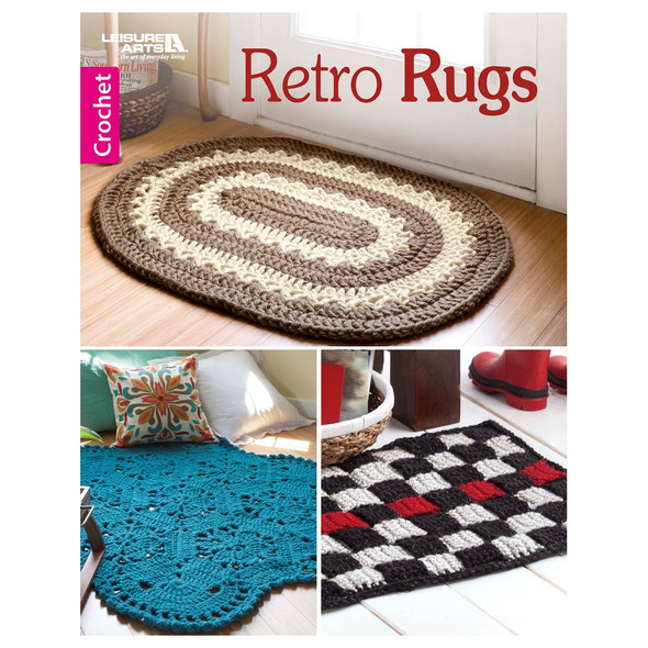 Leisure Arts Retro Rugs Book