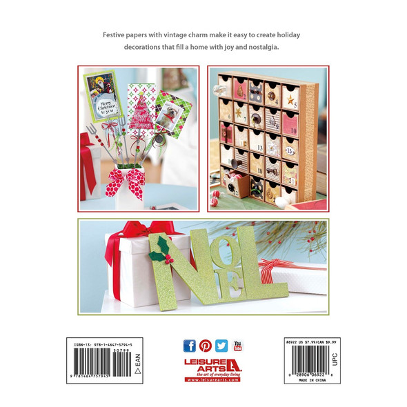 Leisure Arts Holiday Papercrafting Book