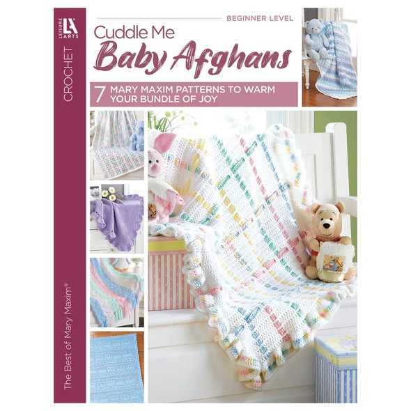Leisure Arts Cuddle Me Baby Afghans Crochet Book